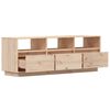 vidaXL TV-Schrank 140x37x50 cm Massivholz Kiefer