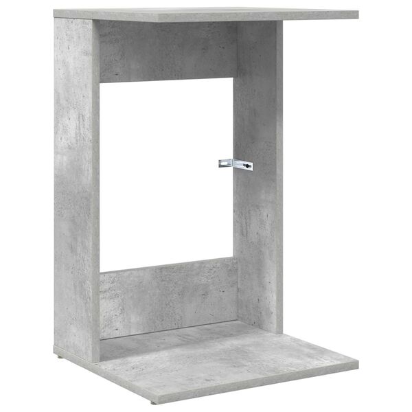 vidaXL Beistelltisch Beton Grau 40 x 38 x 62,5 cm Holzwerkstoff
