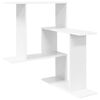 vidaXL Wandregal Wei&szlig; 67 x 67 x 87 cm Holzwerkstoff