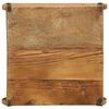 vidaXL Tablett Braun 29 x 31 x 10 cm Massives upgecyceltes Holz