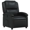 vidaXL Relaxsessel Schwarz Kunstleder