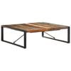 vidaXL Couchtisch 120x120x40 cm Altholz Massiv