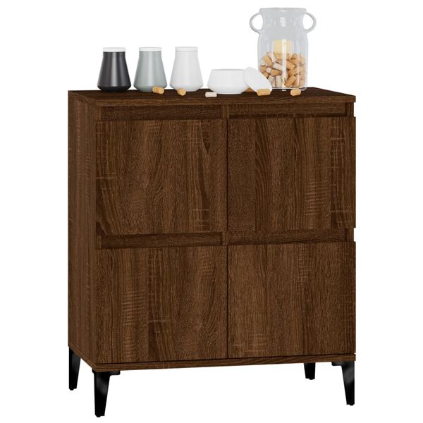 vidaXL Sideboard Braun Eichen-Optik 60x35x70 cm Holzwerkstoff