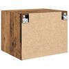vidaXL Wandschrank Altholz 50 x 42,5 x 40 cm Holzwerkstoff