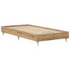 vidaXL Bettgestell ohne Matratze Artisan-Eiche 90x190cm Holzwerkstoff