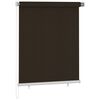 vidaXL Au&szlig;enrollo 125 (B) x 140 (H) cm Braun