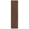 vidaXL Kleiderschrank Braun Eiche-Optik 100x50x200 cm Holzwerkstoff