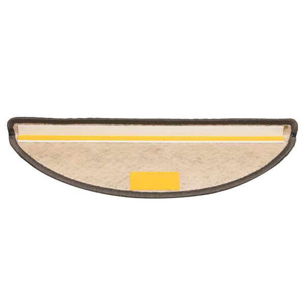 vidaXL Stufenmatten Selbstklebend Sisal-Optik 30 Stk. 56x17x3 cm