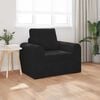 vidaXL Klappsofa Bett Schwarz 98 x 71 x 83 cm Samt