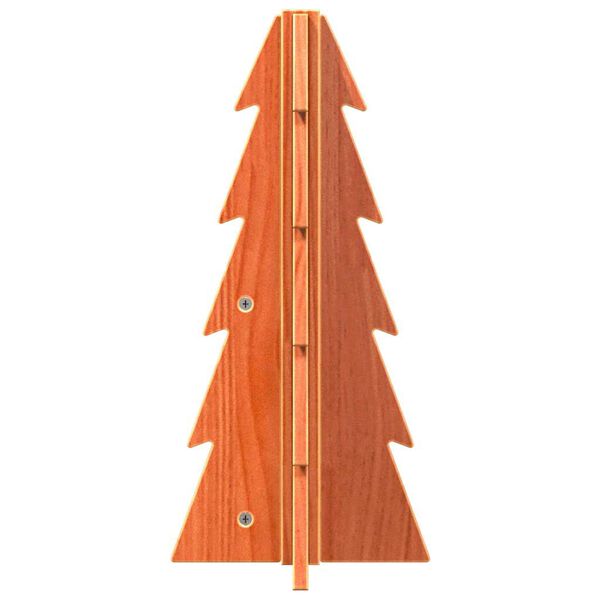 vidaXL Weihnachtsbaum Holz zum Schmücken 49 cm Massivholz Kiefer