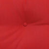 vidaXL R&uuml;cken Kissen Rot 100 x 24 x 50 cm Stoff