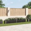 vidaXL Garten-Hochbeet Verzinkter Stahl 320×40×45 cm Anthrazit