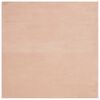 vidaXL Teppich HUARTE Kurzflor Weich und Waschbar Blassrosa 200x200 cm