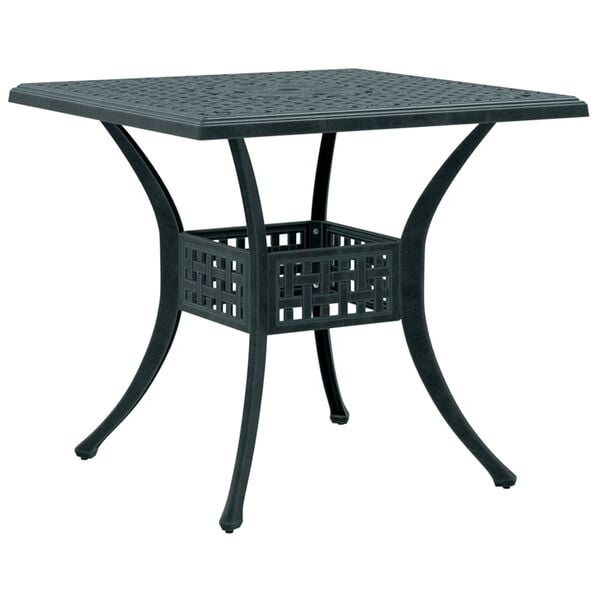 vidaXL 3-tlg. Bistro-Set Gr&uuml;n Aluminiumguss