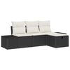 vidaXL Sofa Set 4 stk. Poly-Rattan