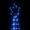 vidaXL LED Weihnachtsbaum 339 LEDs Blau 187 cm