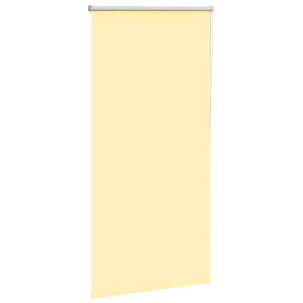 vidaXL Verdunkelungsrollo Gelb 70x175 cm Stoffbreite 65,7 cm Polyester