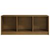 vidaXL TV-Schrank Honigbraun 104x33x41 cm Massivholz Kiefer