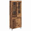 vidaXL Highboard 2 Stk. Altholz 69,5 x 34 x 180 cm Holzwerkstoff