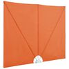 vidaXL Faltbarer Terrassen-Seitenfächer Terracotta-Rot 300×200 cm