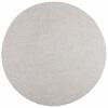 vidaXL Innenteppich LUGO Creme und Grau &Oslash; 120 CM Polyester
