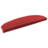 vidaXL Selbstklebende Treppenschoner 15 pcs Rot 80 x 24,5 x 3,5 cm