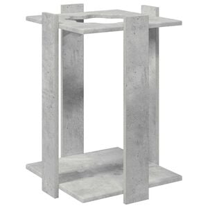 vidaXL Billardqueue-St&auml;nder Holzwerkstoff 42 x 43 x 60 cm Betongrau