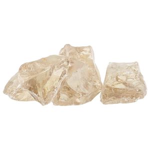 vidaXL Gartensteine Champagner 12 cm Glas