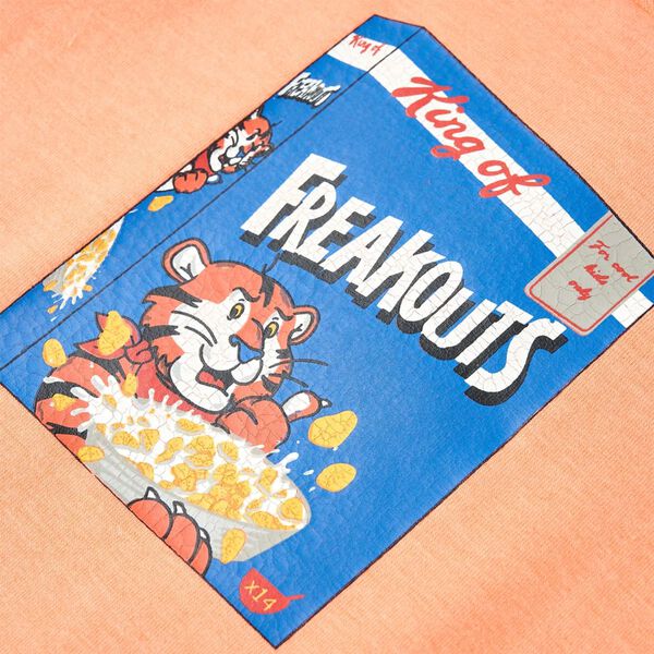 Kinder-Kurzarmshirt Neonorange 92