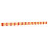 vidaXL Markisenvolant Gelb und Orange Gestreift 3,5 m