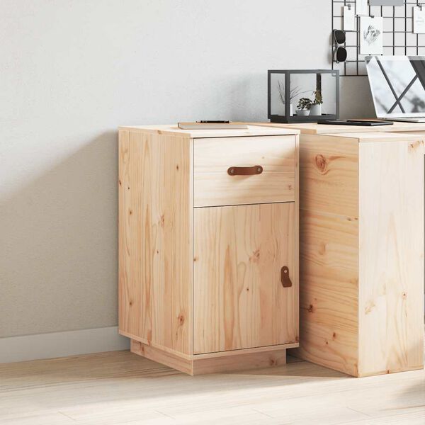 vidaXL Schreibtisch-Schrank 40x50x75 cm Massivholz Kiefer