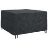 vidaXL M&ouml;belbezug Uni Schwarz 150 x 150 x 75 cm 420D