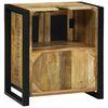 vidaXL Waschbeckenschrank Braun 55 x 35 x 60 cm Massivholz Mango