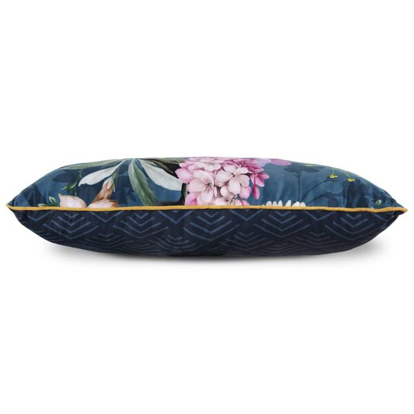 Descanso Zierkissen NOVARA 30x60 cm Petrolblau