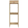 vidaXL Waschmaschinen-Schrank mit T&uuml;r Artisan-Eiche 67,5 x 68 x 200 cm