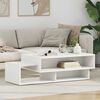vidaXL Couchtisch Wei&szlig; 105 x 50 x 32,5 cm Holzwerkstoff