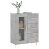 vidaXL Sideboard Betongrau 69,5x34x90 cm Holzwerkstoff