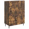 vidaXL Sideboard Ger&auml;ucherte Eiche 66 x 34,5 x 92 cm Holzwerkstoff