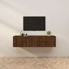 vidaXL TV-Wandschr&auml;nke 2 Stk. Braun Eichen-Optik 80x34,5x40 cm