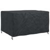 vidaXL M&ouml;belbezug Uni Schwarz 180 x 120 x 74 cm 420D
