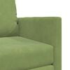vidaXL Schlafsofa Hellgr&uuml;n 74 x 77 x 81 cm Samt