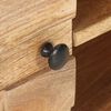 vidaXL TV-Schrank 116x30x35 cm Mango Massivholz