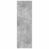 vidaXL Badezimmerschrank Beton Grau 79,5 x 49 x 156 cm Holzwerkstoff