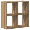 vidaXL B&uuml;cherregal Artisan-Eiche 68,5x32x68,5 cm Holzwerkstoff