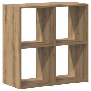 vidaXL B&uuml;cherregal Artisan-Eiche 68,5x32x68,5 cm Holzwerkstoff