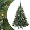 vidaXL K&uuml;nstlicher Weihnachtsbaum Gr&uuml;n 120 cm PE und PVC