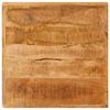 vidaXL Bistrotisch Braun 50 x 50 x 76 cm Massivholz Mango