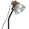 vidaXL Schreibtischlampe 25 W Vintage-Silber 18x18x60 cm E27