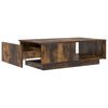 vidaXL Couchtisch Ger&auml;ucherte Eiche 95 x 55 x 31 cm Holzwerkstoff
