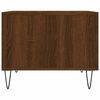 vidaXL Couchtische 2 Stk. Braun Eichen-Optik 50x50x40 cm Holzwerkstoff